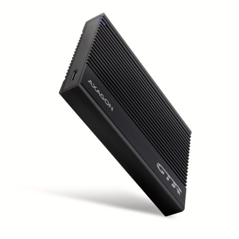 Axagon EE25-GTR USB-C 3.2 Gen 2 - SATA 6G 2.5\" externes Festplattengehäuse geriffelt Obudowa HDD/SSD Czarny 2.5" Axagon EE25-GTR USB-C 3.2 Gen 2 - SATA 6G 2.5\" externes Festplattengehäuse geriffelt Obudowa HDD/SSD Czarny 2.5"