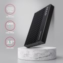 Axagon EE25-GTR USB-C 3.2 Gen 2 - SATA 6G 2.5\" externes Festplattengehäuse geriffelt Obudowa HDD/SSD Czarny 2.5"