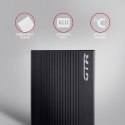 Axagon EE25-GTR USB-C 3.2 Gen 2 - SATA 6G 2.5\" externes Festplattengehäuse geriffelt Obudowa HDD/SSD Czarny 2.5"