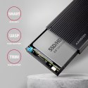 Axagon EE25-GTR USB-C 3.2 Gen 2 - SATA 6G 2.5\" externes Festplattengehäuse geriffelt Obudowa HDD/SSD Czarny 2.5"