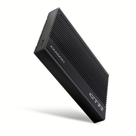 Axagon EE25-GTR USB-C 3.2 Gen 2 - SATA 6G 2.5\" externes Festplattengehäuse geriffelt Obudowa HDD/SSD Czarny 2.5" Axagon EE25-GTR USB-C 3.2 Gen 2 - SATA 6G 2.5\" externes Festplattengehäuse geriffelt Obudowa HDD/SSD Czarny 2.5"