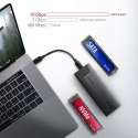 Axagon EEM2-GTS2 obudowa do dysków twardych SSD Czarny M.2