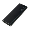 LogiLink UA0314 obudowa do dysków twardych Obudowa SSD Czarny M.2
