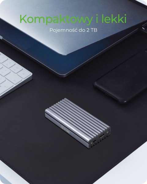 Obudowa SSD ICY BOX IB-1817M-C31 Szary M.2 Obudowa SSD ICY BOX IB-1817M-C31 Szary M.2