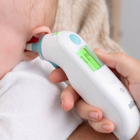 Braun ThermoScan 6 Termometr kontaktowy Biały Ucho Przyciski Braun ThermoScan 6 Termometr kontaktowy Biały Ucho Przyciski
