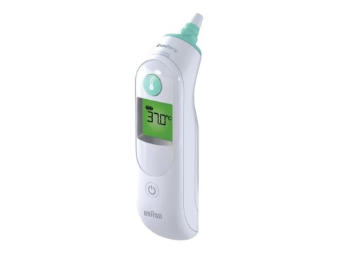 Braun ThermoScan 6 Termometr kontaktowy Biały Ucho Przyciski Braun ThermoScan 6 Termometr kontaktowy Biały Ucho Przyciski