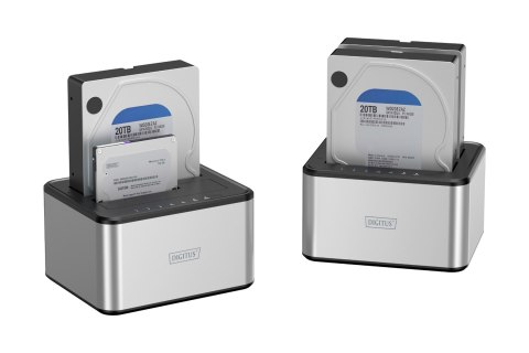 Digitus Stacja dokująca USB 3.0 z dwoma dyskami twardymi SATA 2,5"/3,5