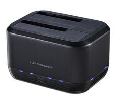 LC-Power LC-DOCK-U3-III stacja dokująca do dysków twardych USB 3.2 Gen 1 (3.1 Gen 1) Type micro-B Czarny LC-Power LC-DOCK-U3-III stacja dokująca do dysków twardych USB 3.2 Gen 1 (3.1 Gen 1) Type micro-B Czarny