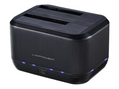 LC-Power LC-DOCK-U3-III stacja dokująca do dysków twardych USB 3.2 Gen 1 (3.1 Gen 1) Type micro-B Czarny LC-Power LC-DOCK-U3-III stacja dokująca do dysków twardych USB 3.2 Gen 1 (3.1 Gen 1) Type micro-B Czarny