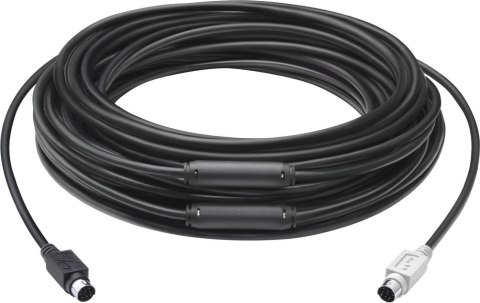 Logitech GROUP 15m Extender Cable kabel PS/2 6-p Mini-DIN Czarny Logitech GROUP 15m Extender Cable kabel PS/2 6-p Mini-DIN Czarny