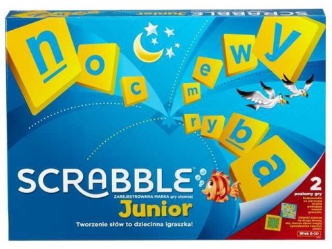 Mattel Scrabble Junior Gra planszowa słowna Dzieci Mattel Scrabble Junior Gra planszowa słowna Dzieci