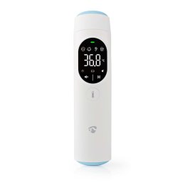 Nedis BTHTIR10WT termometr elektroniczny Termometr z funkcją teledetekcji Biały Ucho, Czoło Czujnik