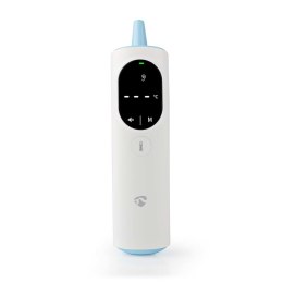 Nedis BTHTIR10WT termometr elektroniczny Termometr z funkcją teledetekcji Biały Ucho, Czoło Czujnik