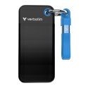 Verbatim Pocket SSD 2 TB USB Type-C 3.2 Gen 2 (3.1 Gen 2) Czarny, Niebieski