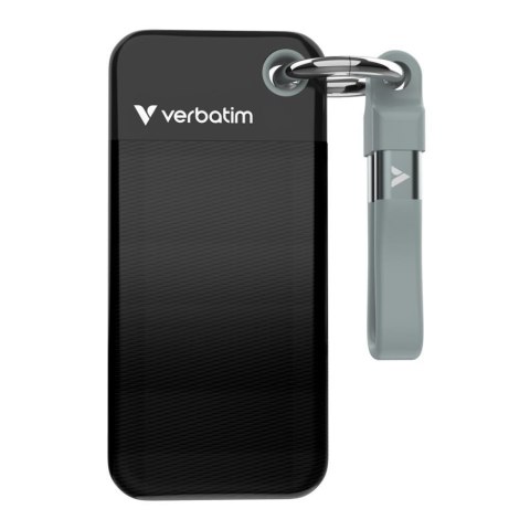 Verbatim Pocket SSD 2 TB USB Type-C 3.2 Gen 2 (3.1 Gen 2) Czarny, Szary Verbatim Pocket SSD 2 TB USB Type-C 3.2 Gen 2 (3.1 Gen 2) Czarny, Szary