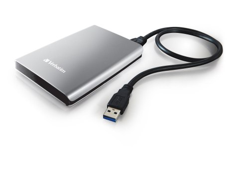 Verbatim Store 'n' Go zewnętrzny dysk twarde 2,05 TB 5400 RPM Micro-USB B 3.2 Gen 1 (3.1 Gen 1) Srebrny Verbatim Store 'n' Go zewnętrzny dysk twarde 2,05 TB 5400 RPM Micro-USB B 3.2 Gen 1 (3.1 Gen 1) Srebrny