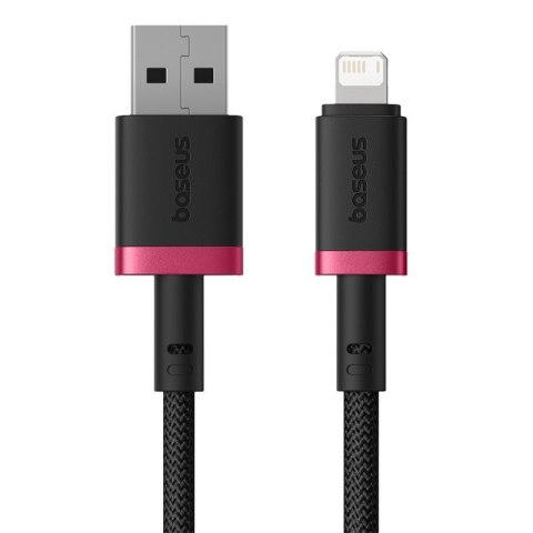 Kabel Baseus Dura 2.4A 1m (czerwono-czarny)