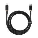 Kabel Baseus Dura Typ C 20W 2m (czarno-złoty)