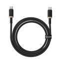 Kabel Baseus Dura Typ C-Typ C 100W 1m czarno-złoty