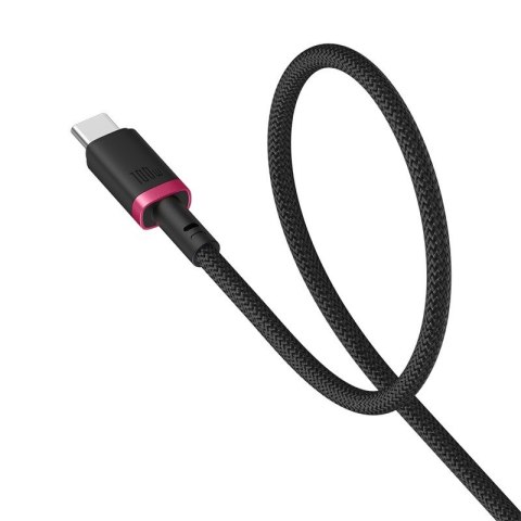 Kabel Baseus Dura Typ C-Typ C 100W 1m (czerwono-czarny)