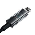 Kabel Baseus Gem Typ C 2.4A 1m (czarny)