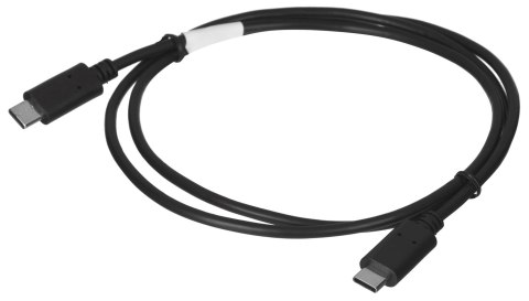 Kabel Lanberg CA-CMCM-10CU-0010-BK (USB typu C - USB typu C ; 1m; kolor czarny) Kabel Lanberg CA-CMCM-10CU-0010-BK (USB typu C - USB typu C ; 1m; kolor czarny)
