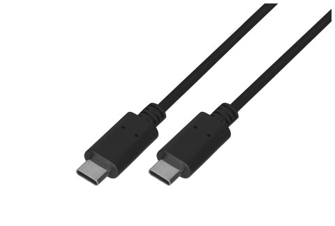 Kabel Lanberg CA-CMCM-10CU-0010-BK (USB typu C - USB typu C ; 1m; kolor czarny) Kabel Lanberg CA-CMCM-10CU-0010-BK (USB typu C - USB typu C ; 1m; kolor czarny)