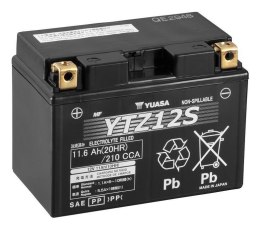 Akumulator samochodowy Yuasa YTZ12S AGM (Absorbed Glass Mat) 11,6 Ah 12 V 210 A Motocykl