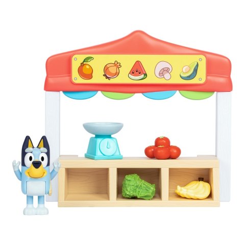 Bluey mini Zestaw targ rolny z figurką 17555 Bluey mini Zestaw targ rolny z figurką 17555