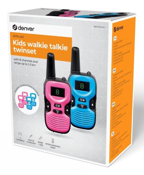 Denver WTK-441 krótkofalówka 8 kan. 446 MHz Denver WTK-441 krótkofalówka 8 kan. 446 MHz