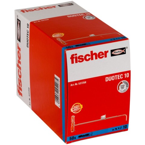 Fischer 537258 kotwa śrubowa/kołek rozporowy 50 szt. Zestaw śrub i kołków rozporowych 50 mm Fischer 537258 kotwa śrubowa/kołek rozporowy 50 szt. Zestaw śrub i kołków rozporowych 50 mm