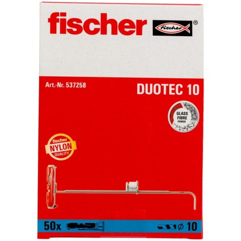 Fischer 537258 kotwa śrubowa/kołek rozporowy 50 szt. Zestaw śrub i kołków rozporowych 50 mm Fischer 537258 kotwa śrubowa/kołek rozporowy 50 szt. Zestaw śrub i kołków rozporowych 50 mm