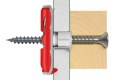 Fischer 537258 kotwa śrubowa/kołek rozporowy 50 szt. Zestaw śrub i kołków rozporowych 50 mm