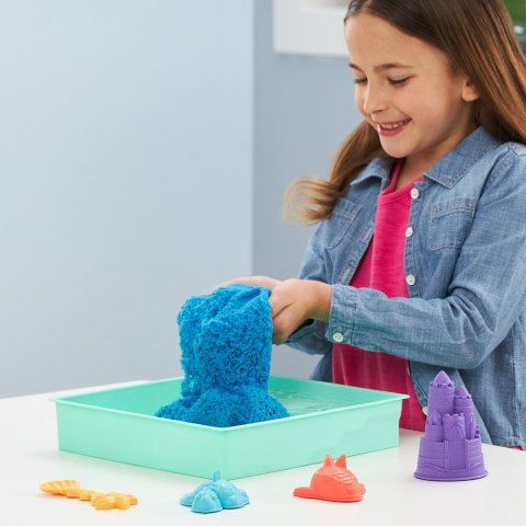 Kinetic Sand KNS ACK Sandbox Set V2 Blue FR GML Kinetic Sand KNS ACK Sandbox Set V2 Blue FR GML