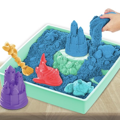 Kinetic Sand KNS ACK Sandbox Set V2 Blue FR GML Kinetic Sand KNS ACK Sandbox Set V2 Blue FR GML