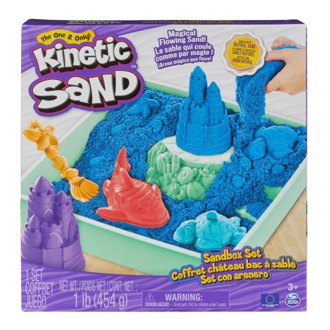 Kinetic Sand KNS ACK Sandbox Set V2 Blue FR GML Kinetic Sand KNS ACK Sandbox Set V2 Blue FR GML