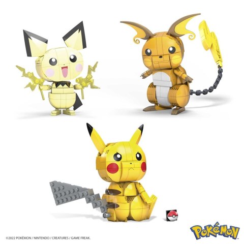 Klocki Mega Construx Pokemon GYH06 Pikachu 3w1 Klocki Mega Construx Pokemon GYH06 Pikachu 3w1