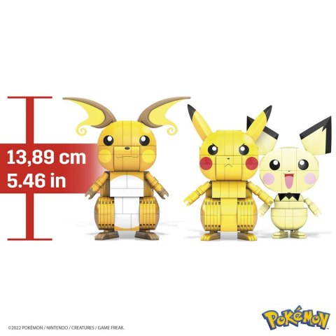 Klocki Mega Construx Pokemon GYH06 Pikachu 3w1 Klocki Mega Construx Pokemon GYH06 Pikachu 3w1