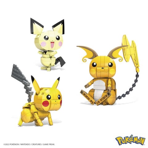 Klocki Mega Construx Pokemon GYH06 Pikachu 3w1 Klocki Mega Construx Pokemon GYH06 Pikachu 3w1