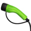Qoltec Mobilna ładowarka do samochodu elektrycznego EV z regulacją 2w1 Typ2 | 7kW | CEE 3 PIN | 230V | LCD | Przenośna | Wallbox