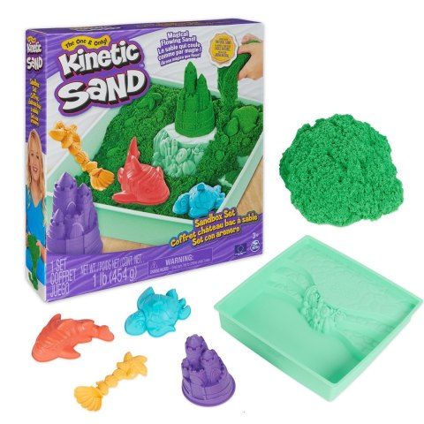 SPIN Kinetic Sand zest.piaskownica zielony 6067479 SPIN Kinetic Sand zest.piaskownica zielony 6067479