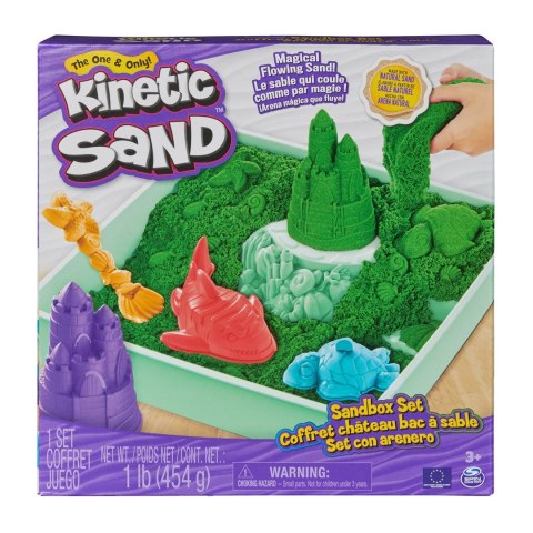 SPIN Kinetic Sand zest.piaskownica zielony 6067479 SPIN Kinetic Sand zest.piaskownica zielony 6067479