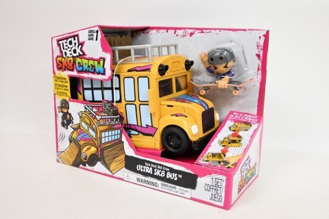 Tech Deck Sk8 Crew 2-in-1 Transforming Ultra Bus & Storage Tech Deck Sk8 Crew 2-in-1 Transforming Ultra Bus & Storage