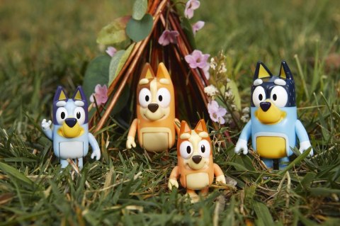 Bluey Figurki Rodzinka 4 szt. Bluey Figurki Rodzinka 4 szt.