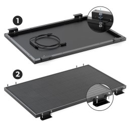 EcoFlow AKIT-MS331 akcesorium do montażu paneli słonecznych Uchwyt do montażu na panelu słonecznym