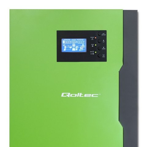 QOLTEC INWERTER SOLARNY HYBRYDOWY OFF-GRID 3,5KW | 100A | 24V | MPPT | SINUS QOLTEC INWERTER SOLARNY HYBRYDOWY OFF-GRID 3,5KW | 100A | 24V | MPPT | SINUS