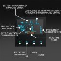 QOLTEC INWERTER SOLARNY OFF-GRID 6KVA | 6KW | 120A | MPPT | LCD | WI-FI | BMS | SINUS