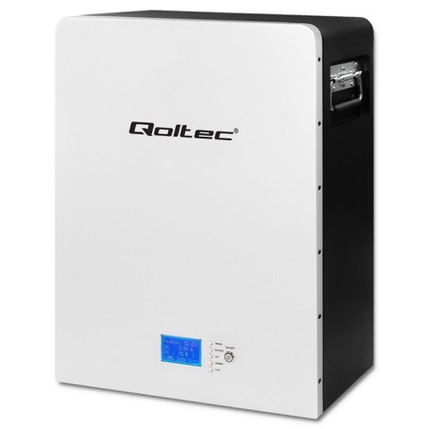 QOLTEC MAGAZYN ENERGII LIFEPO4 | 5.12KWH | 51.2V | 100AH | BMS | LCD QOLTEC MAGAZYN ENERGII LIFEPO4 | 5.12KWH | 51.2V | 100AH | BMS | LCD