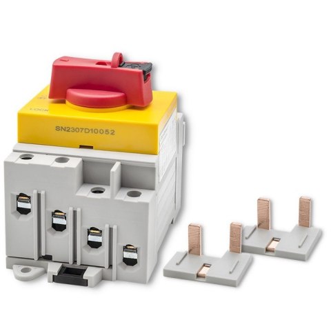 QOLTEC ROZŁĄCZNIK IZOLACYJNY DC Z FUNKCJĄ BLOKADY | WYŁĄCZNIK GŁÓWNY | 1200V | 32A | 8KV | 4P QOLTEC ROZŁĄCZNIK IZOLACYJNY DC Z FUNKCJĄ BLOKADY | WYŁĄCZNIK GŁÓWNY | 1200V | 32A | 8KV | 4P