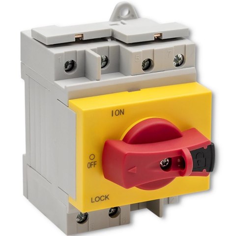 QOLTEC ROZŁĄCZNIK IZOLACYJNY DC Z FUNKCJĄ BLOKADY | WYŁĄCZNIK GŁÓWNY | 1200V | 32A | 8KV | 4P QOLTEC ROZŁĄCZNIK IZOLACYJNY DC Z FUNKCJĄ BLOKADY | WYŁĄCZNIK GŁÓWNY | 1200V | 32A | 8KV | 4P